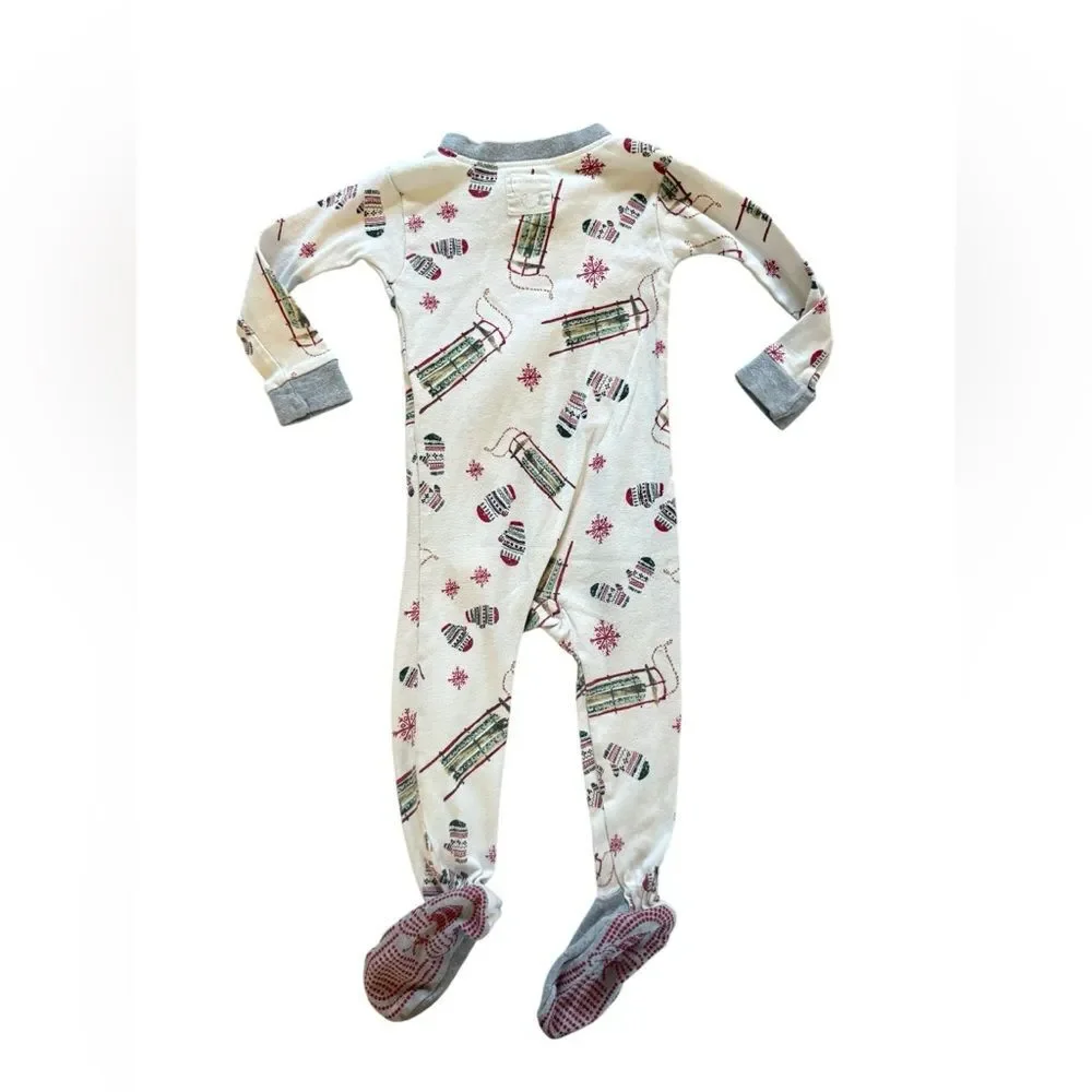 Burts Bees Organic Cotton Pajama Bundle NB 0-3 Months and 12 Months